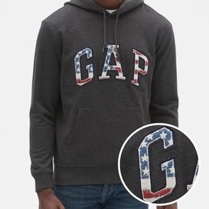 Men’s GAP USA grey hoodie